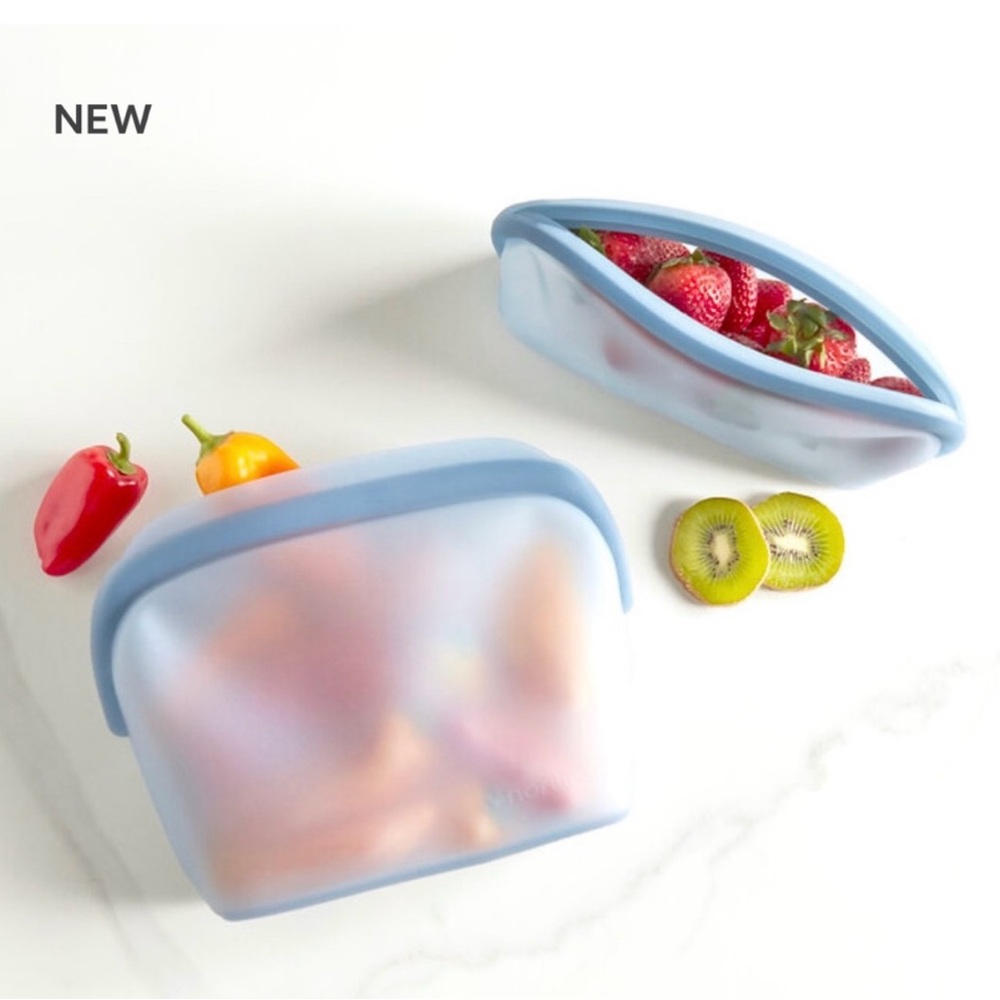 Norwex Reusable Silicone Bag Set - Eliminate Plastic Bags- Food Safe